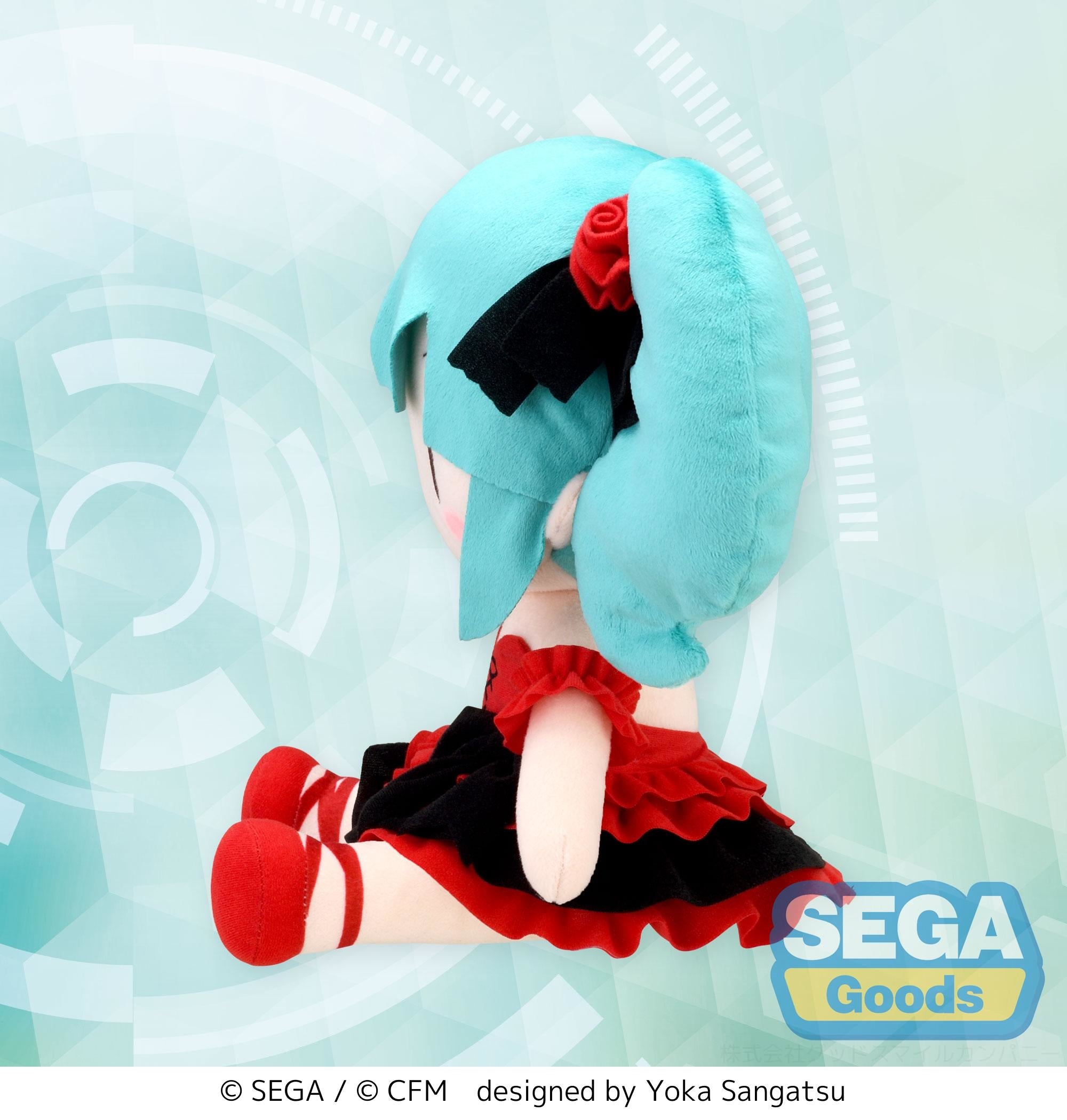 Hatsune Miku Project Diva Adorable Small Star L-Sized Plush Toy