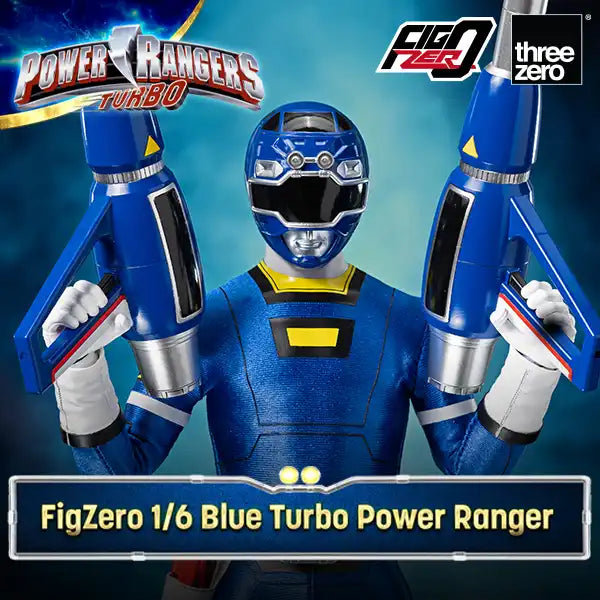 FigZero 1/6 Scale Blue Turbo Ranger - An Authentic Power Rangers Turbo Collectible