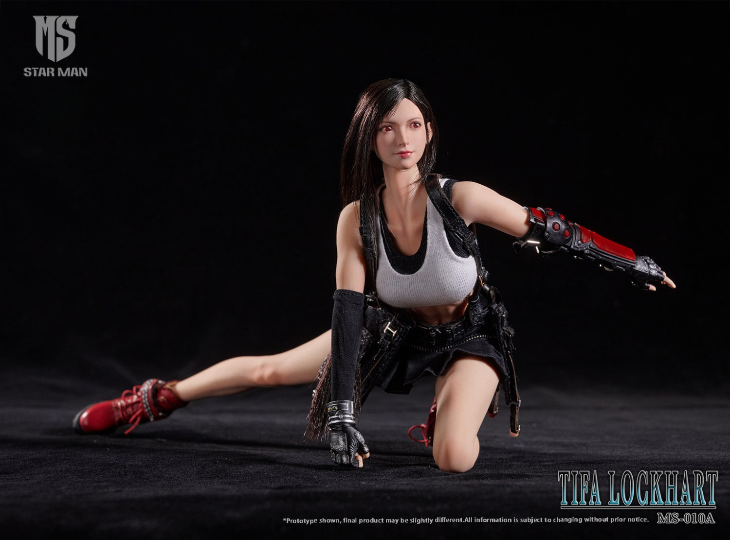 [PREORDER] Star Man MS-010A Realistic Tifa Lockhart Figure in White Tank Top