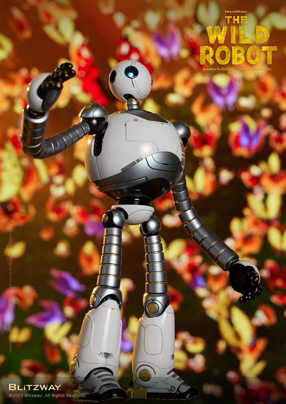 Carbotix Animated Figure of Roz from Dreamworks' The Wild Robot