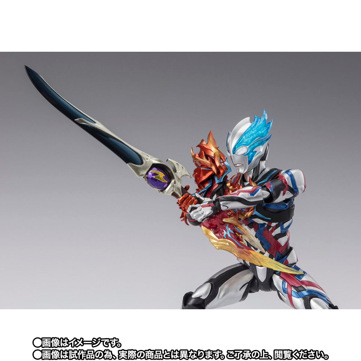 SH Figuarts Collectible Action Figure of Ultraman Blazar with Fadoran Armor