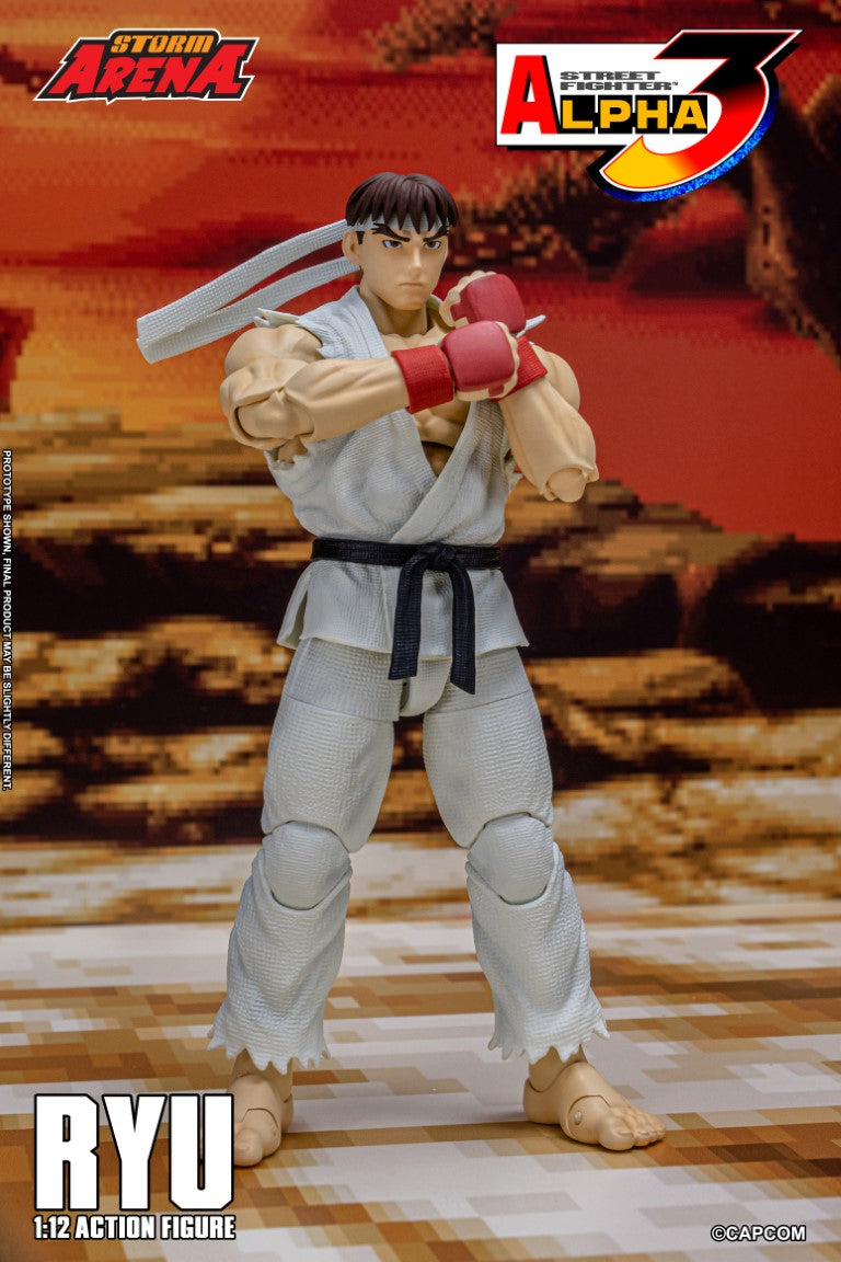 [PREORDER] 6-Inch Scale Storm Arena Ryu Action Figure - Street Fighter Zero 3
