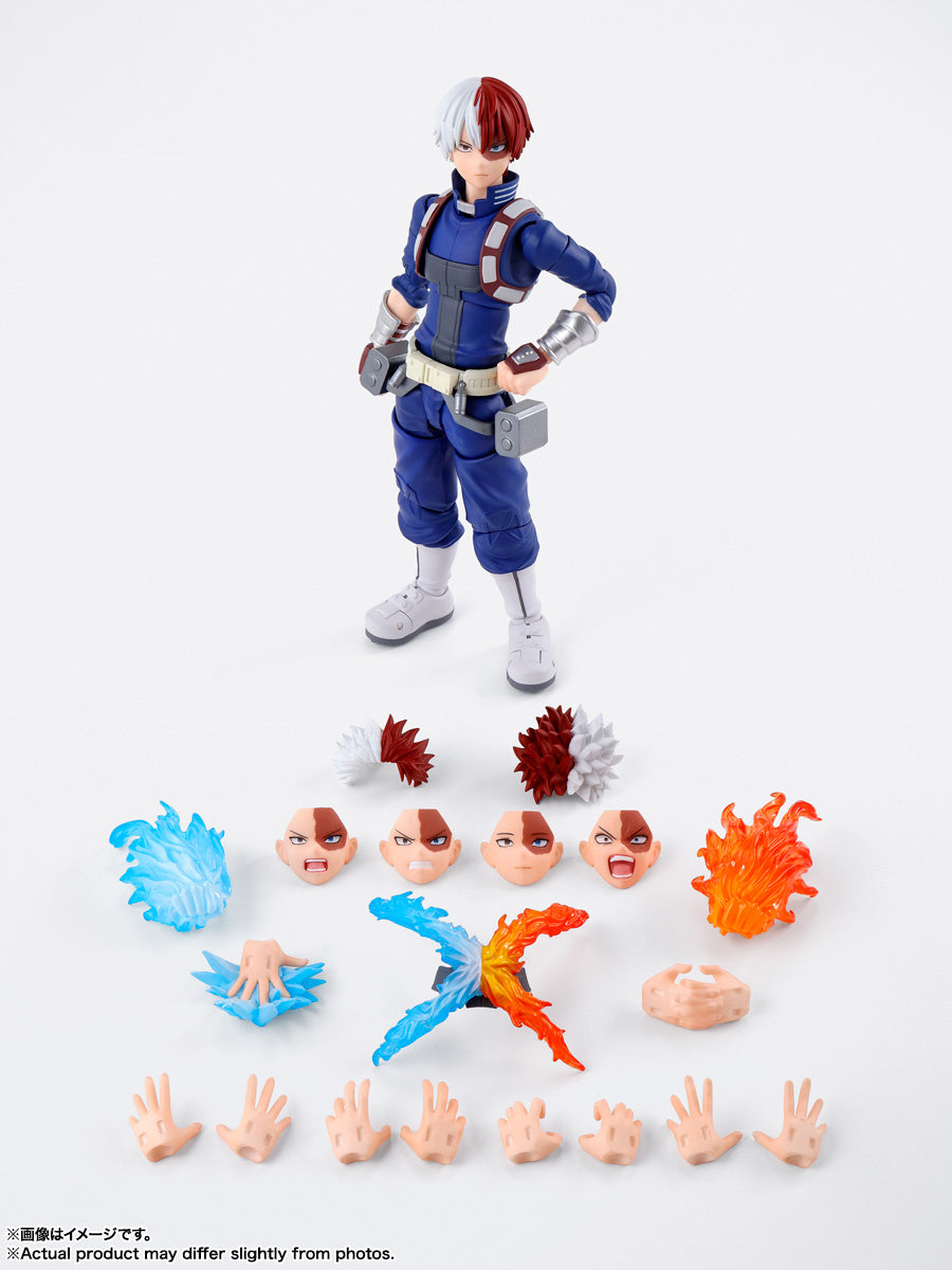 Pre - order Special: SH Figuarts Collectible Action Figure of Todoroki Shoto from My Hero Academia