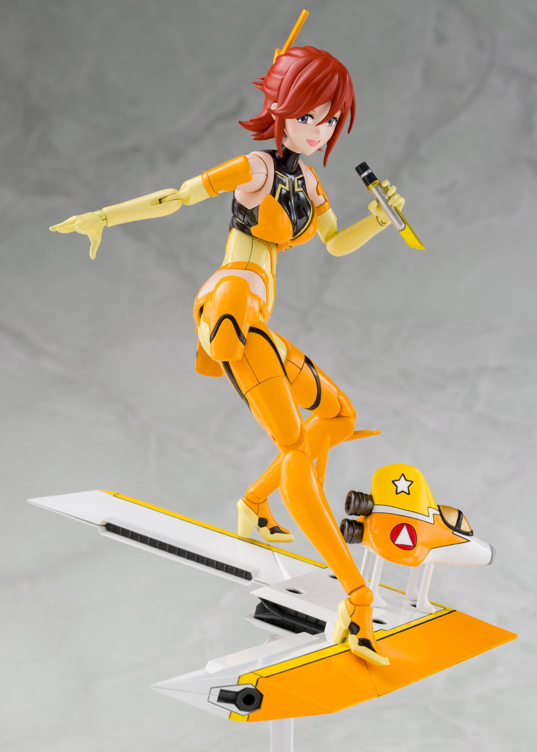 Aoshima V.F.G. Macross Delta VF-31J Siegfried Kaname Buccaneer Color-Molded Model Kit