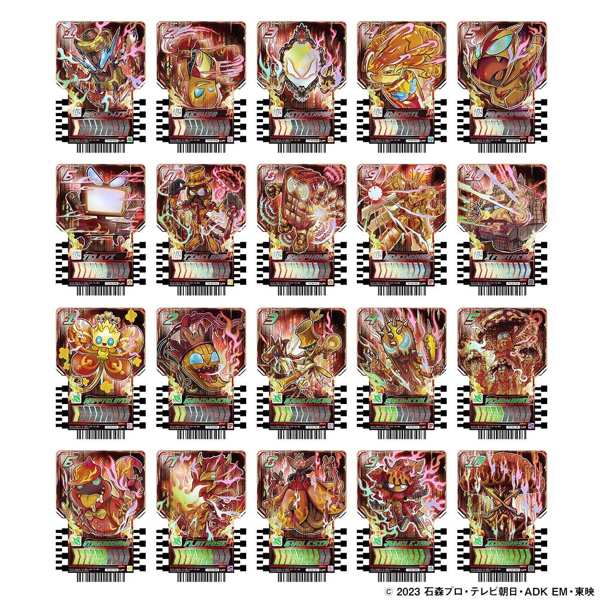 [Pre - order] Kamen Rider Gotchard Daybreak Collectible Set: Daybreak Gotcha File and Daybreak Chemy Trading Cards