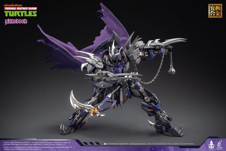 Pre - order Heatboys Teenage Mutant Ninja Turtles (TMNT) HB0016 Shredder Combat Mecha Action Figure