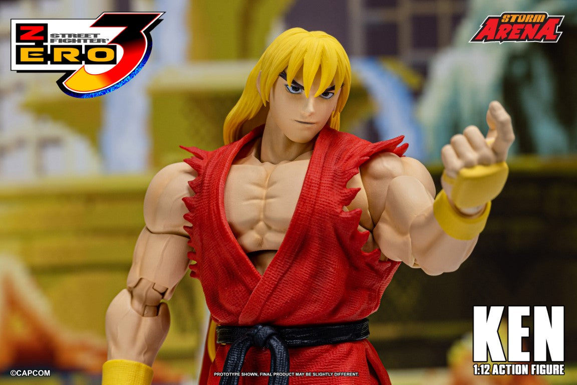 Pre - order Collectible Street Fighter Zero 3 Action Figure of Storm Arena Ken