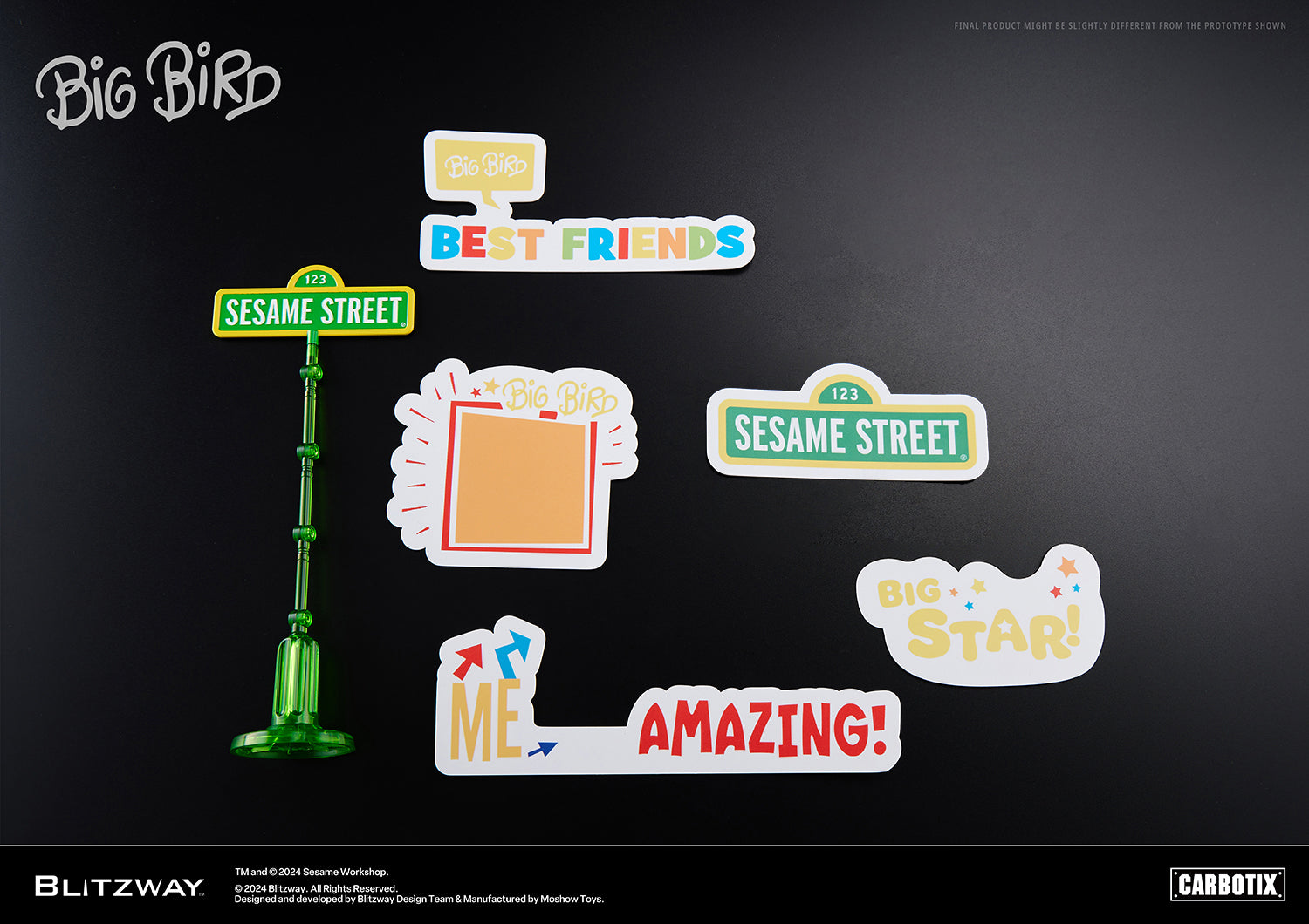 PREORDER: CARBOTIX Lifelike Big Bird from Sesame Street