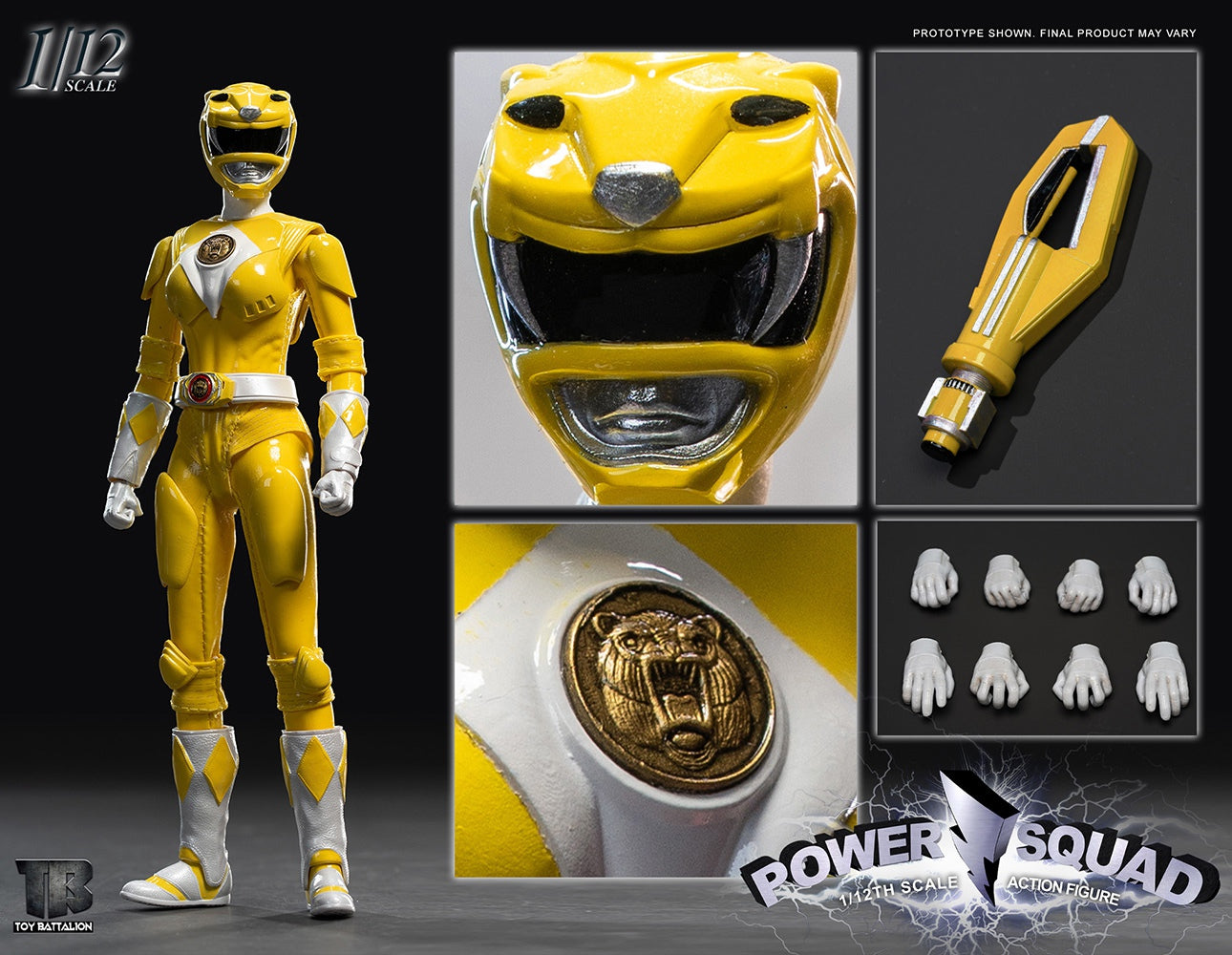 PREORDER: Toys Battalion TB020 1/12 Scale Power Squad Action Figures Set