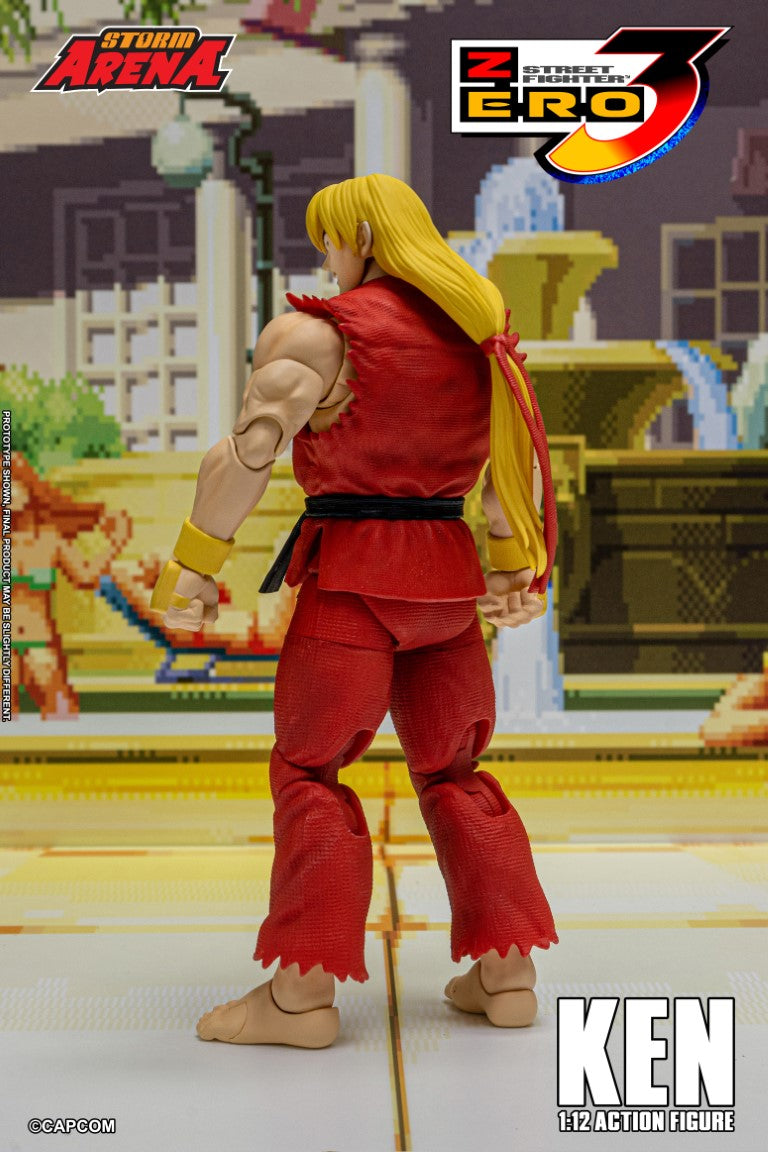 Pre - order Collectible Street Fighter Zero 3 Action Figure of Storm Arena Ken