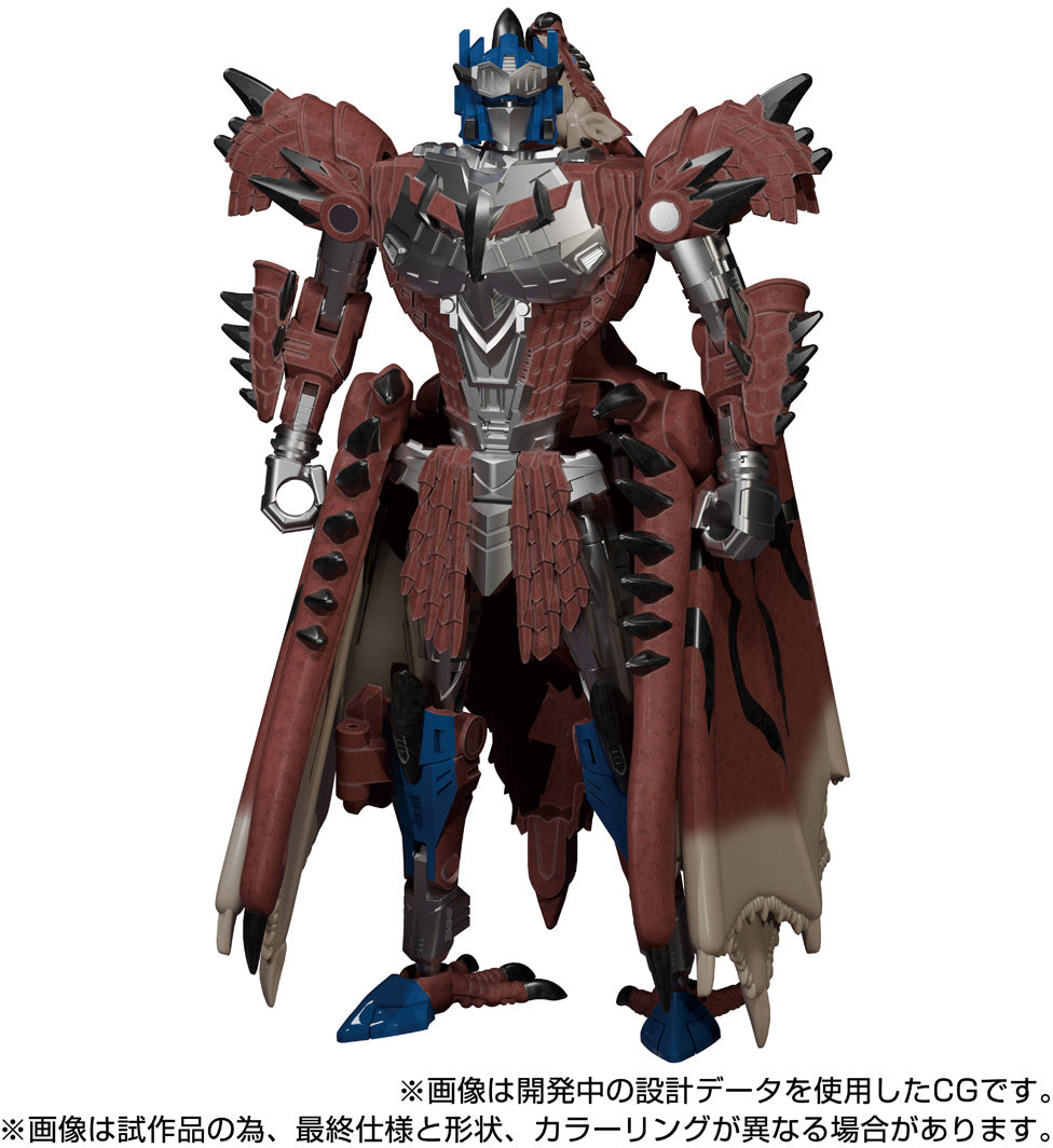 [PREORDER] Monster Hunter x Transformers: Liolaeus (Rathalos) Optimus Prime Action Figure
