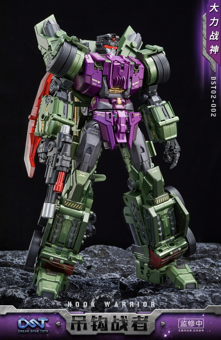 Dream Star Toys DST02-002: Highly-Posable Hook Warrior Toy