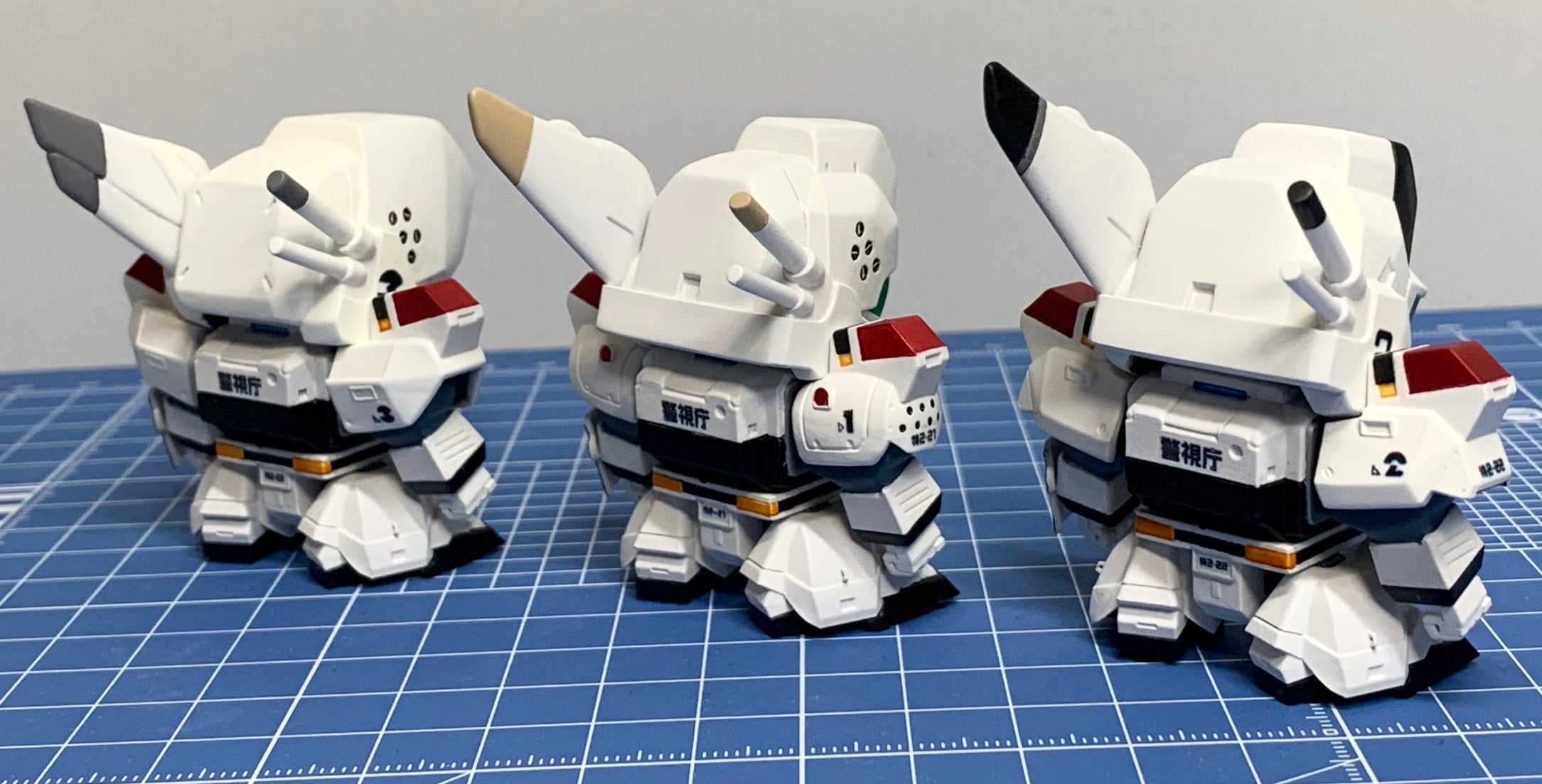 PATLABOR Ingram Unit 2 Deformed Mechanical Character Figurine - Volume 1 of the Deformed Mecha Figure World Collection