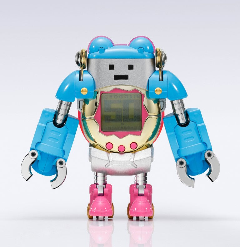 Pre - order: Exclusive Chogokin Tamagotchi Transforming Robot