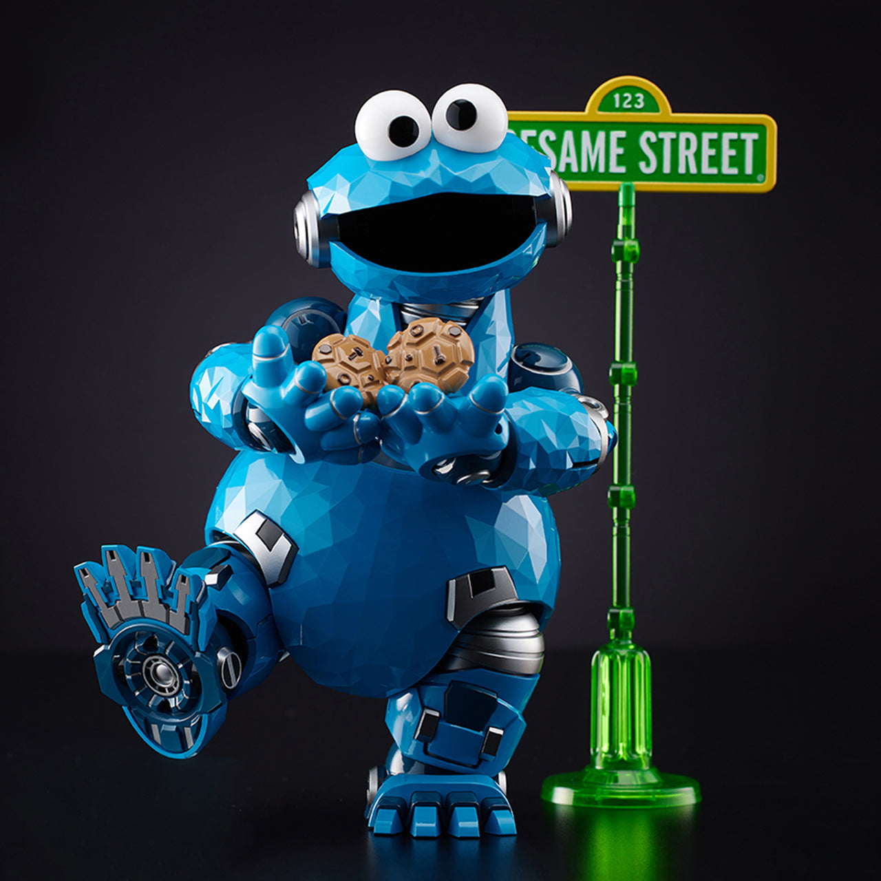 [Pre - order] Blitzway's CARBOTIX Robotic Toy - Cookie Monster from Sesame Street