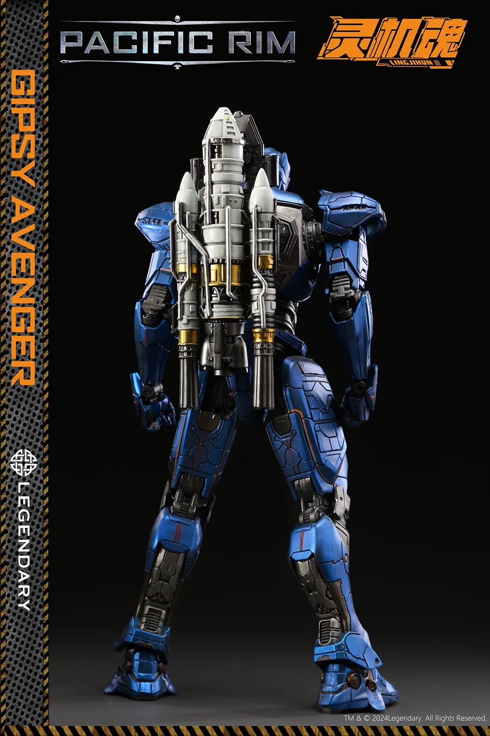 High - Quality LingJiHUn PVC Gipsy Avenger Figure from 'Pacific Rim'