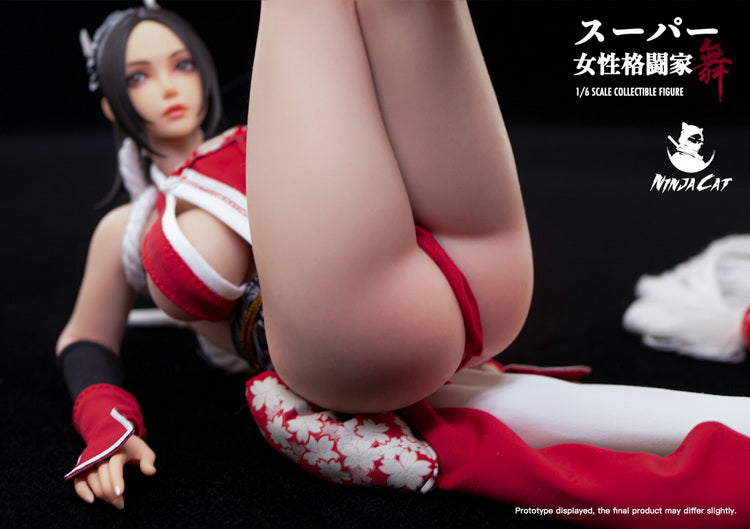 Pre - order 1/6 Scale Female Action Figure: Ninja Cat N001 Female Fighter Mai