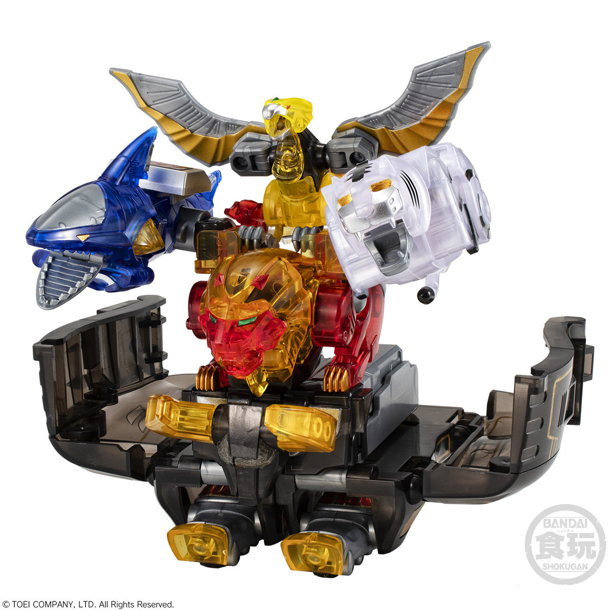 Pre - order SMP Gao King Model Kit - Clear Version