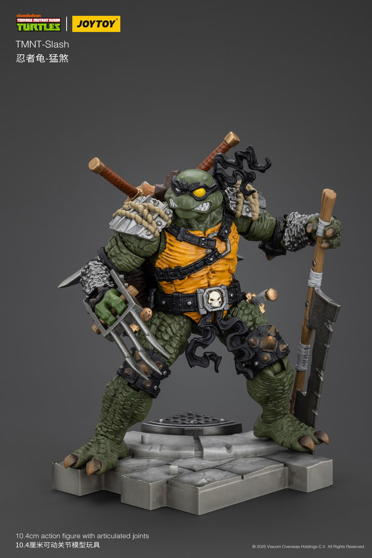 Pre - order JoyToy 1/18 Scale Teenage Mutant Ninja Turtles Slash Action Figure