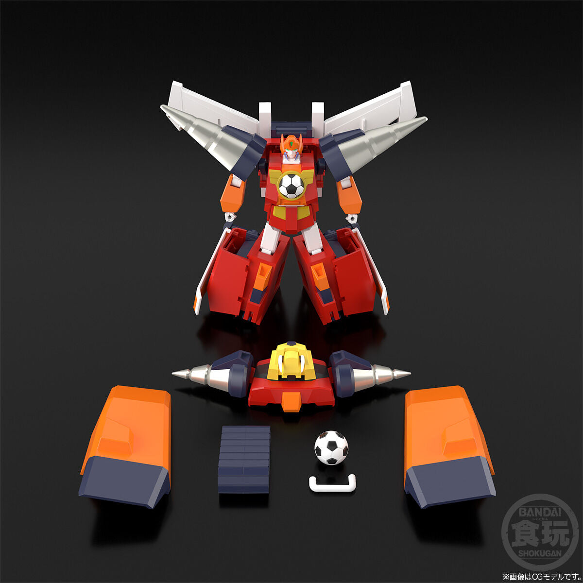 [Pre - Order] Shokugan Modeling Project (SMP) Drill Boy Figure from Brave Police J - Decker