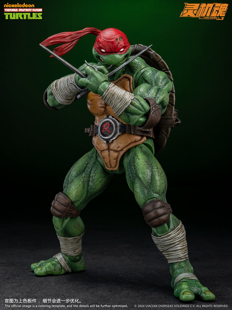 PREORDER - LINGJIHUN Realistic Raphael Action Figure from Ninja Turtles Series