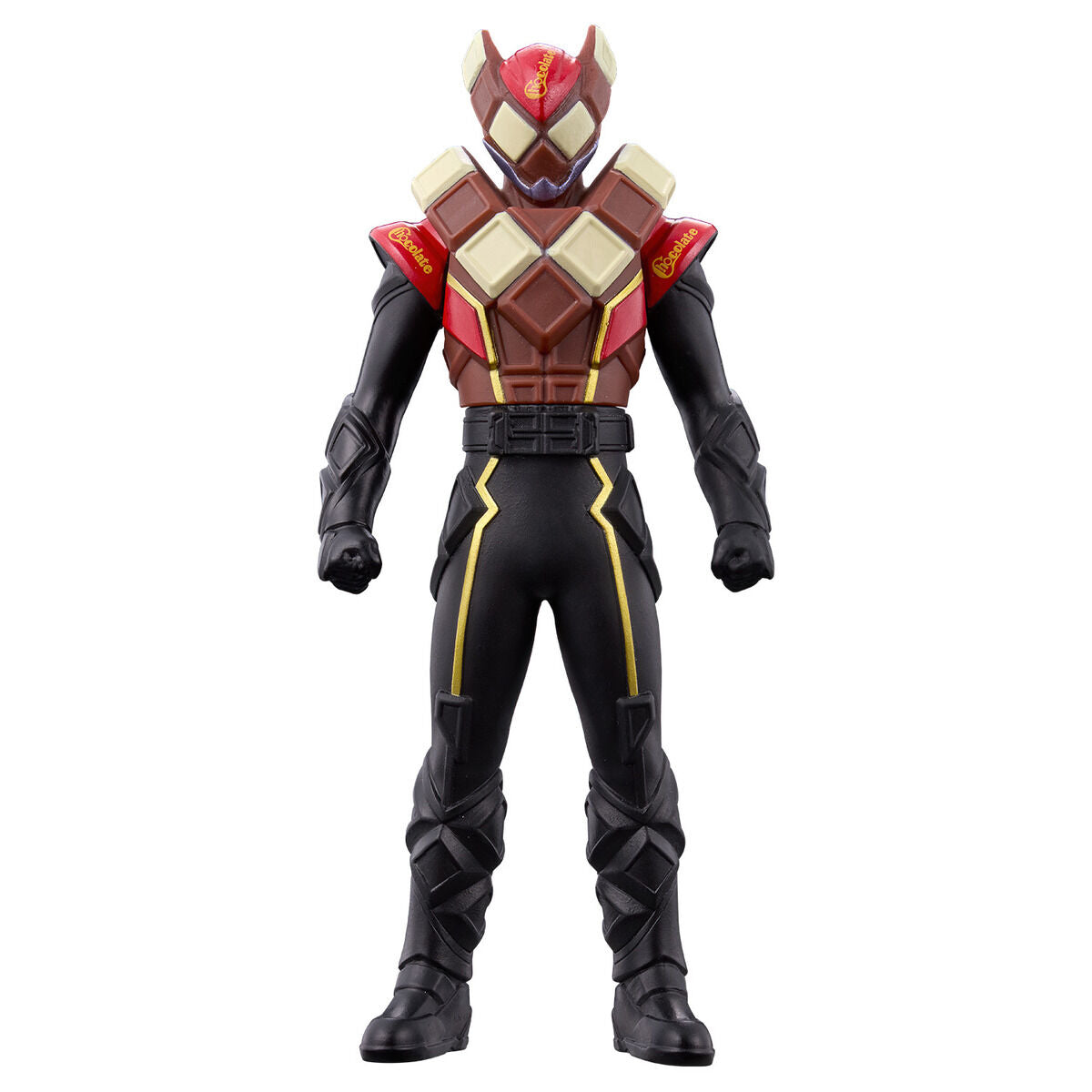 Collectible Soft Vinyl Action Figure - Rider Hero Series Kamen Rider Valen in Chocodon Form