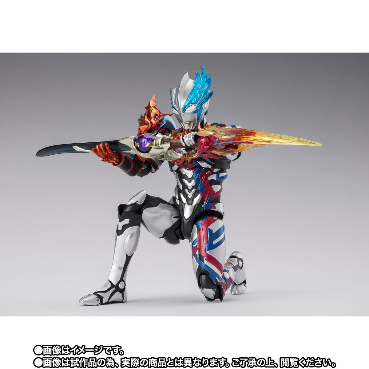 SH Figuarts Collectible Action Figure of Ultraman Blazar with Fadoran Armor