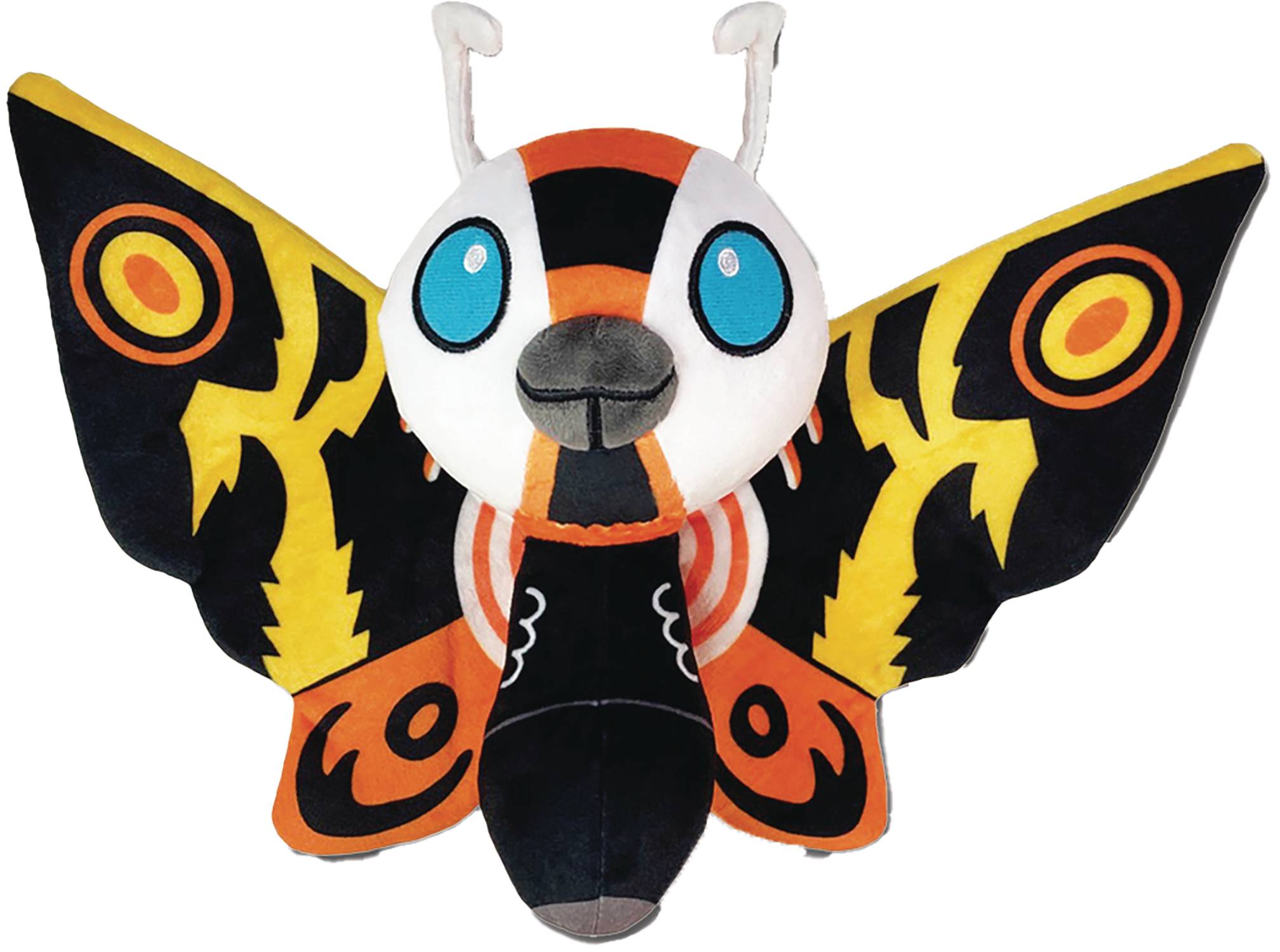 8 - inch Colorful Godzilla and Mothra Plush from Original Series