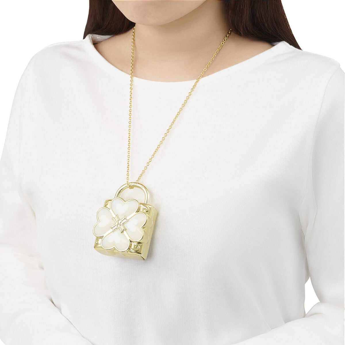 Special Commemorative Shugo Chara! Amu's Gold - Plated Humpty Lock