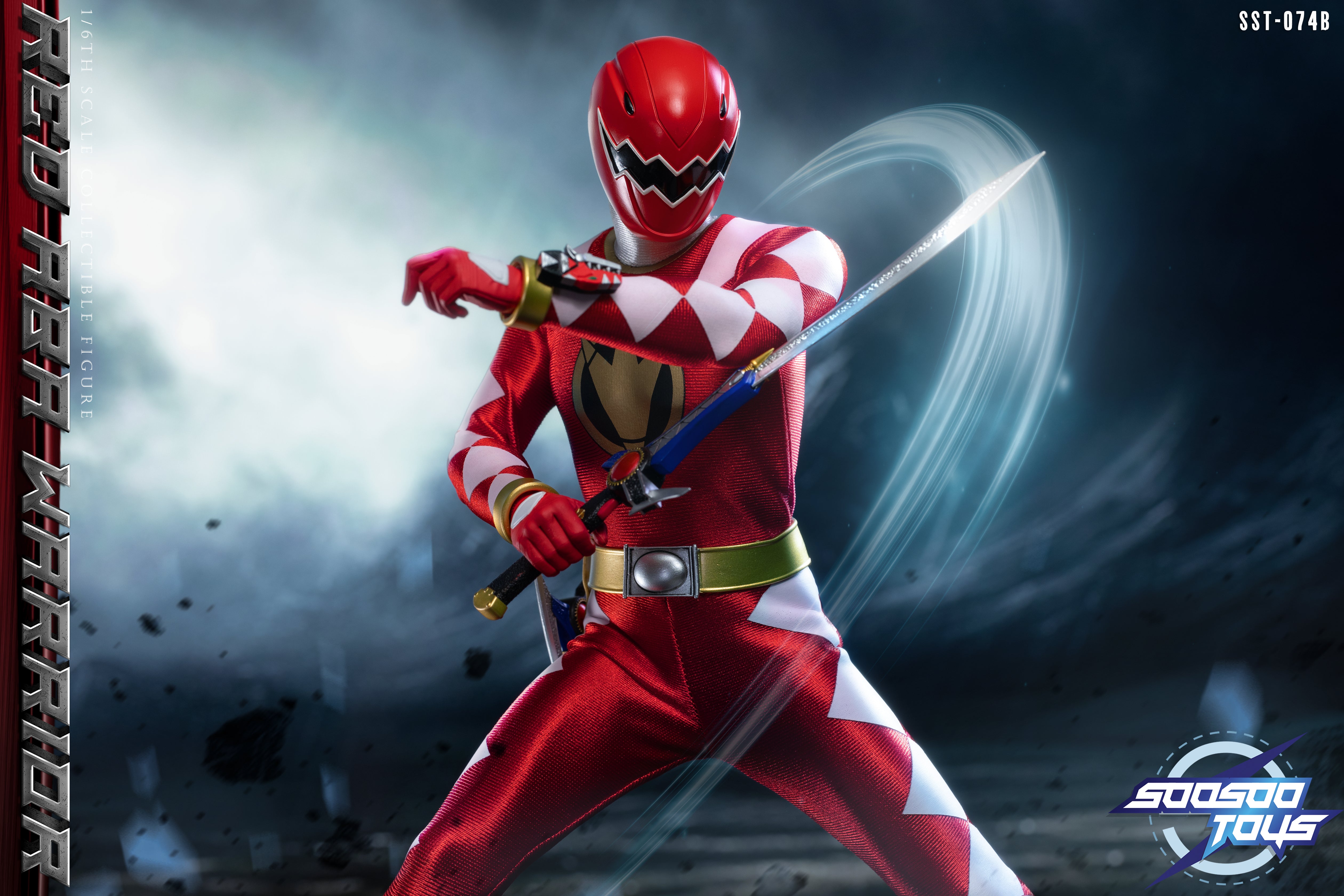 [PREORDER] 1/6 Scale Red Aba Warrior SST - 074B Action Figure