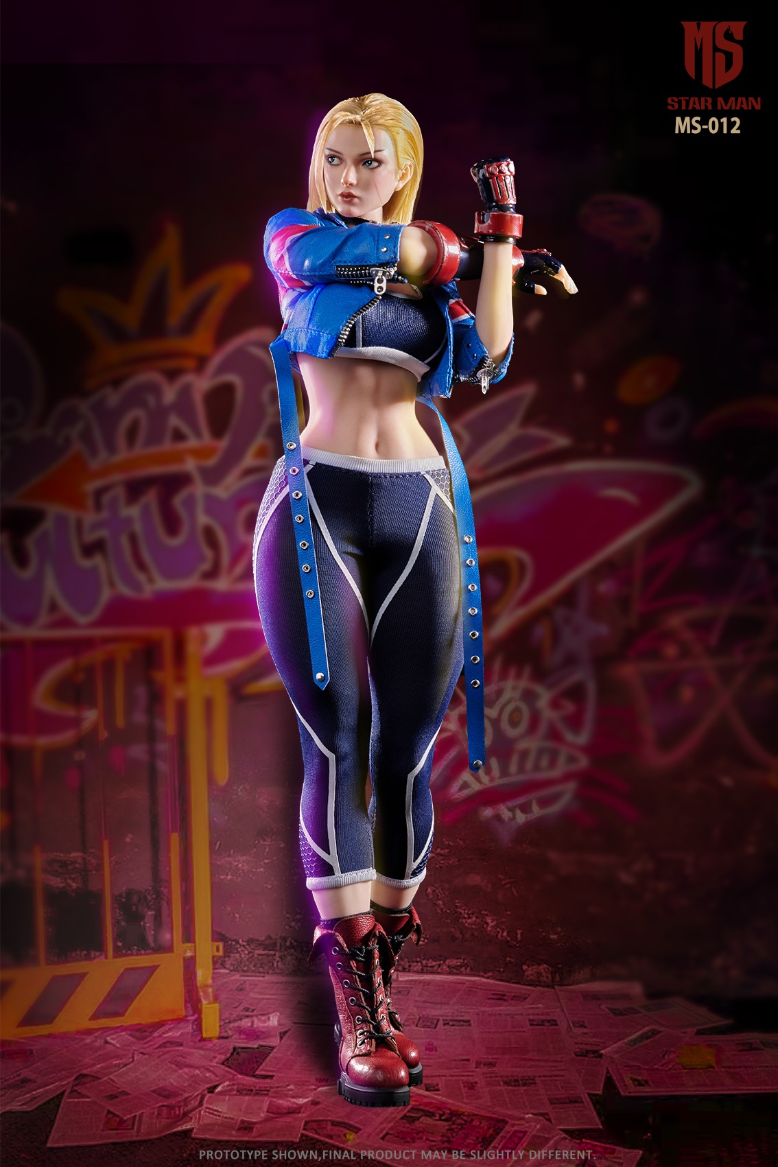 [PREORDER] 1/6 Scale Star Man MS - 012 Blue Bee (Cammy) Figure
