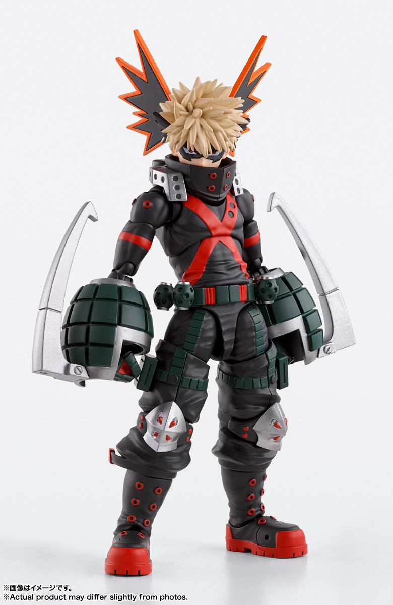Pre - order Bandai's S.H.Figuarts Action Figure of Katsuki Bakugo from My Hero Academia