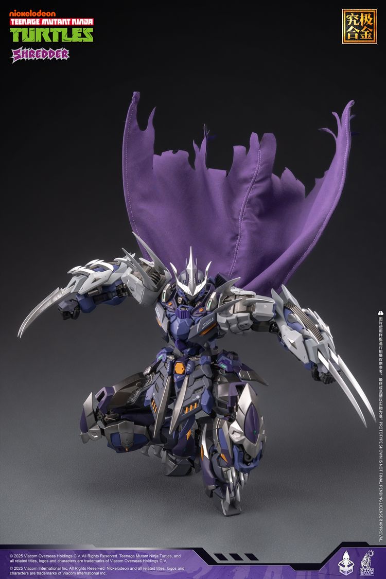 Pre - order Heatboys Teenage Mutant Ninja Turtles (TMNT) HB0016 Shredder Combat Mecha Action Figure