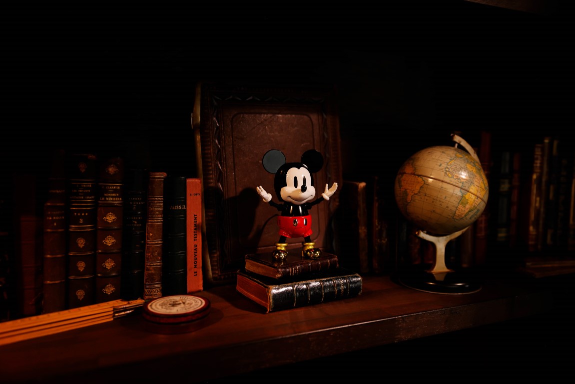 Bandai Chogokin Super Transformable Mickey Mouse Figure Designed by Renowned Mechanical Designer Kunio Okawara
