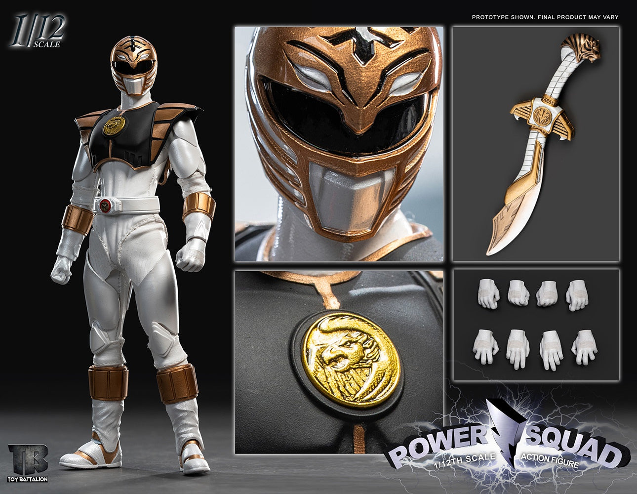 PREORDER: Toys Battalion TB020 1/12 Scale Power Squad Action Figures Set