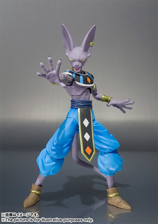 SH Figuarts Highly Detailed Beerus Anime Figure