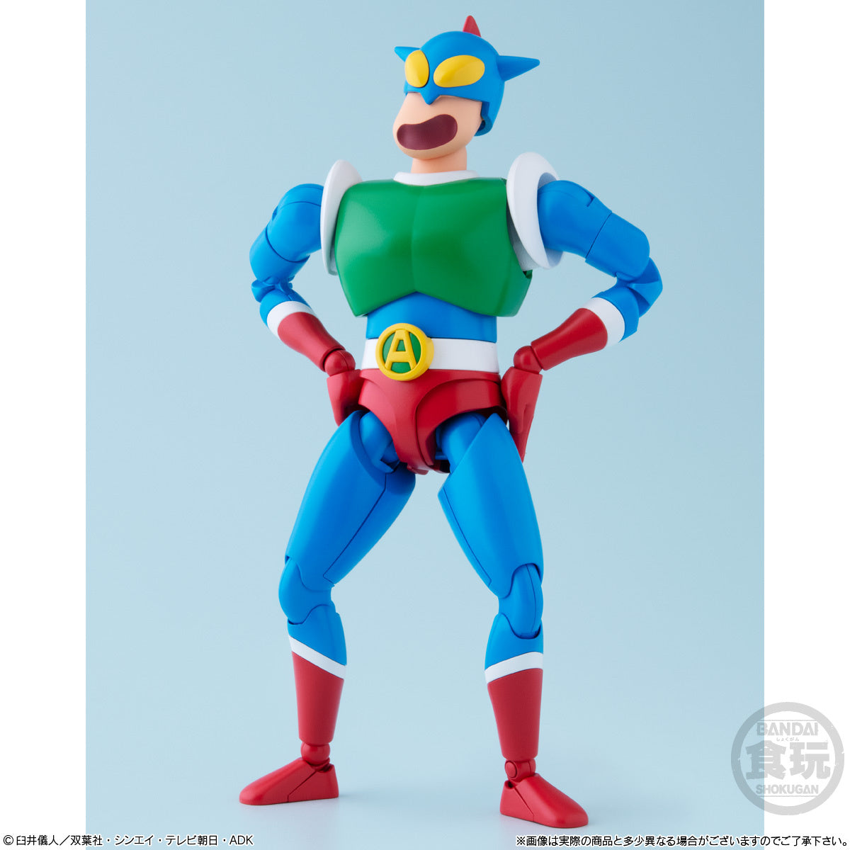 Bandai SMP Assembly Model Kit of Crayon Shin - Chan's Favorite Hero, Action Kamen for Pose Display
