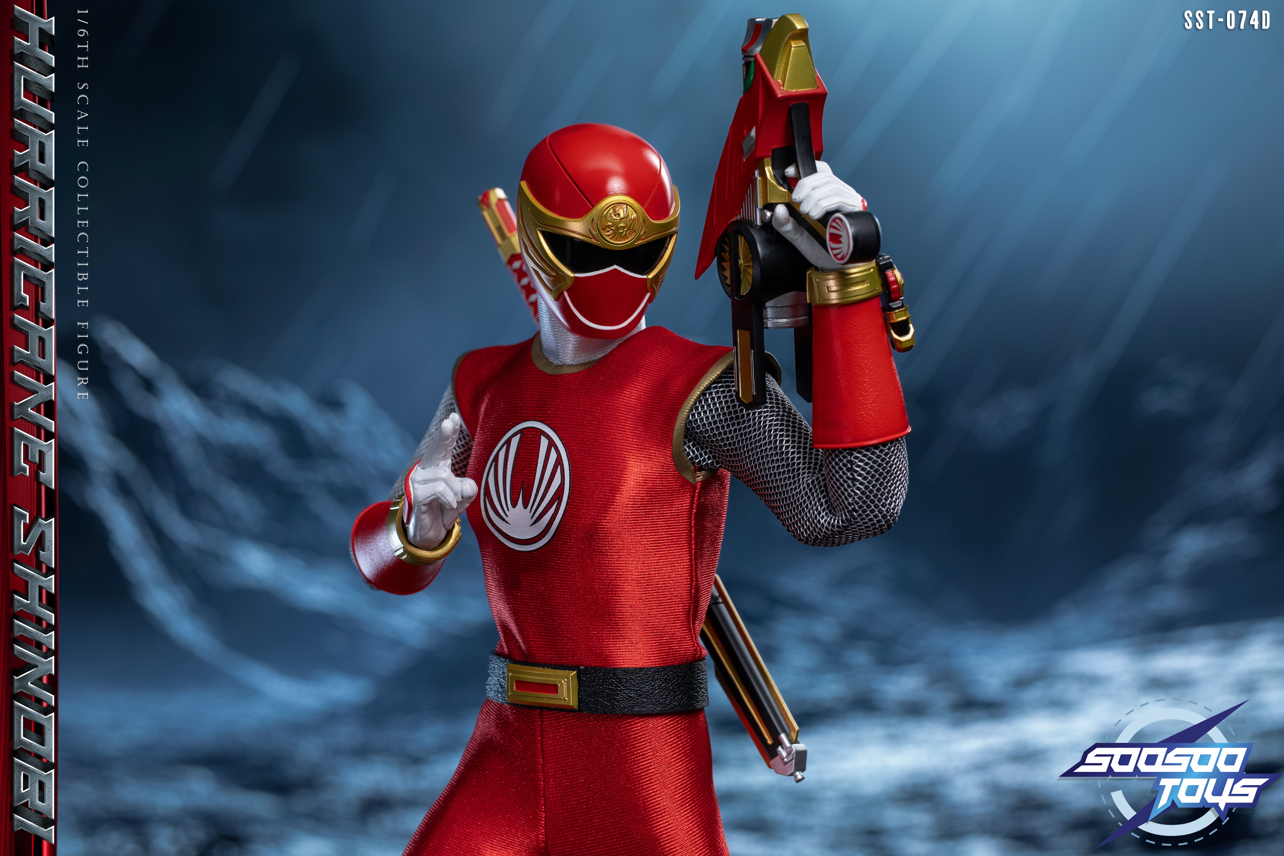 Pre - order 1/6 Scale Collectible Action Figure - SST - 074D Hurricane Shinobi