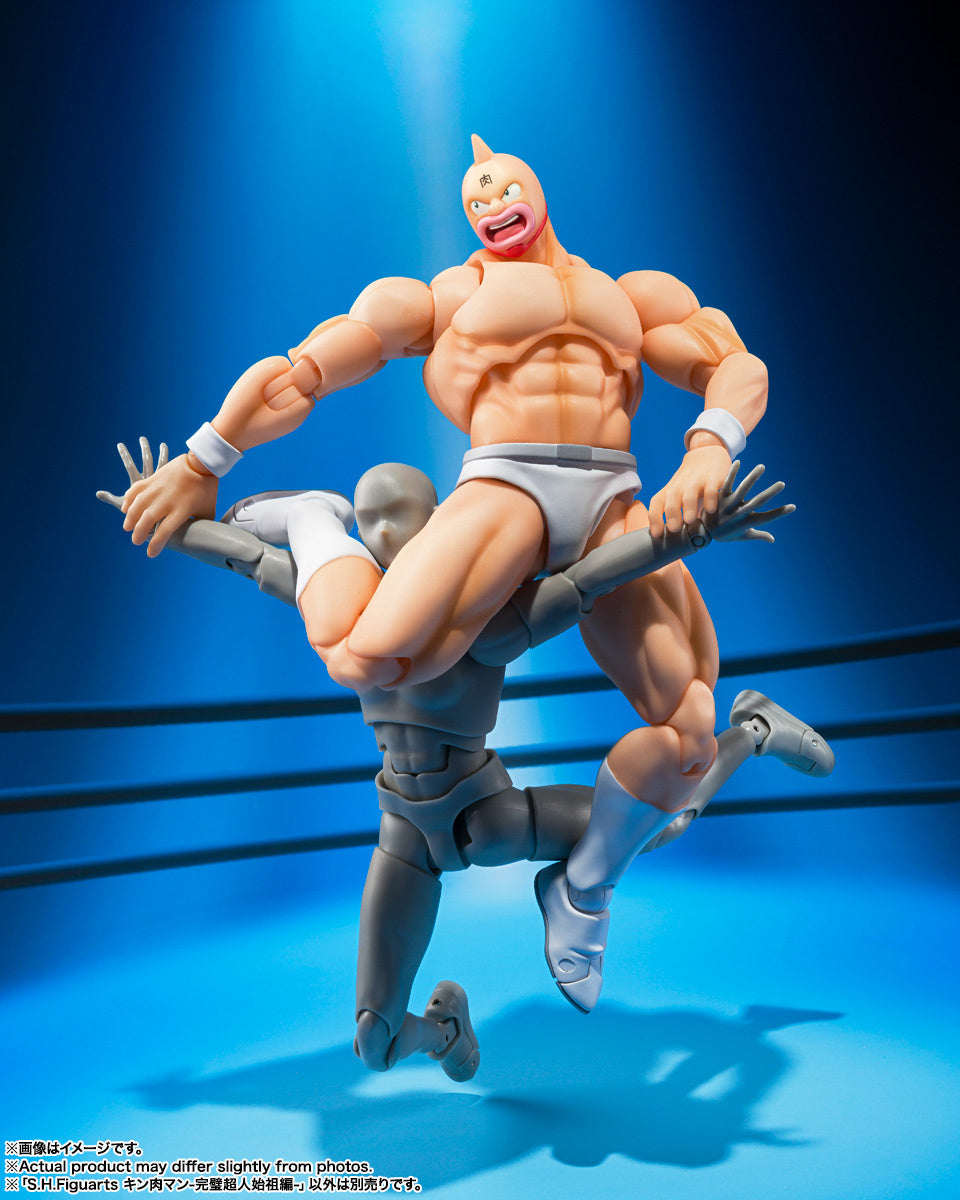 Bandai SH Figuarts Action Figure - Kinnikuman: The Perfect Superman Ancestor Edition