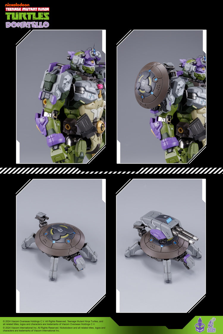 Heatboys TMNT HB0015 Donatello Mecha with Innovative Shell - Ejecting Sniper