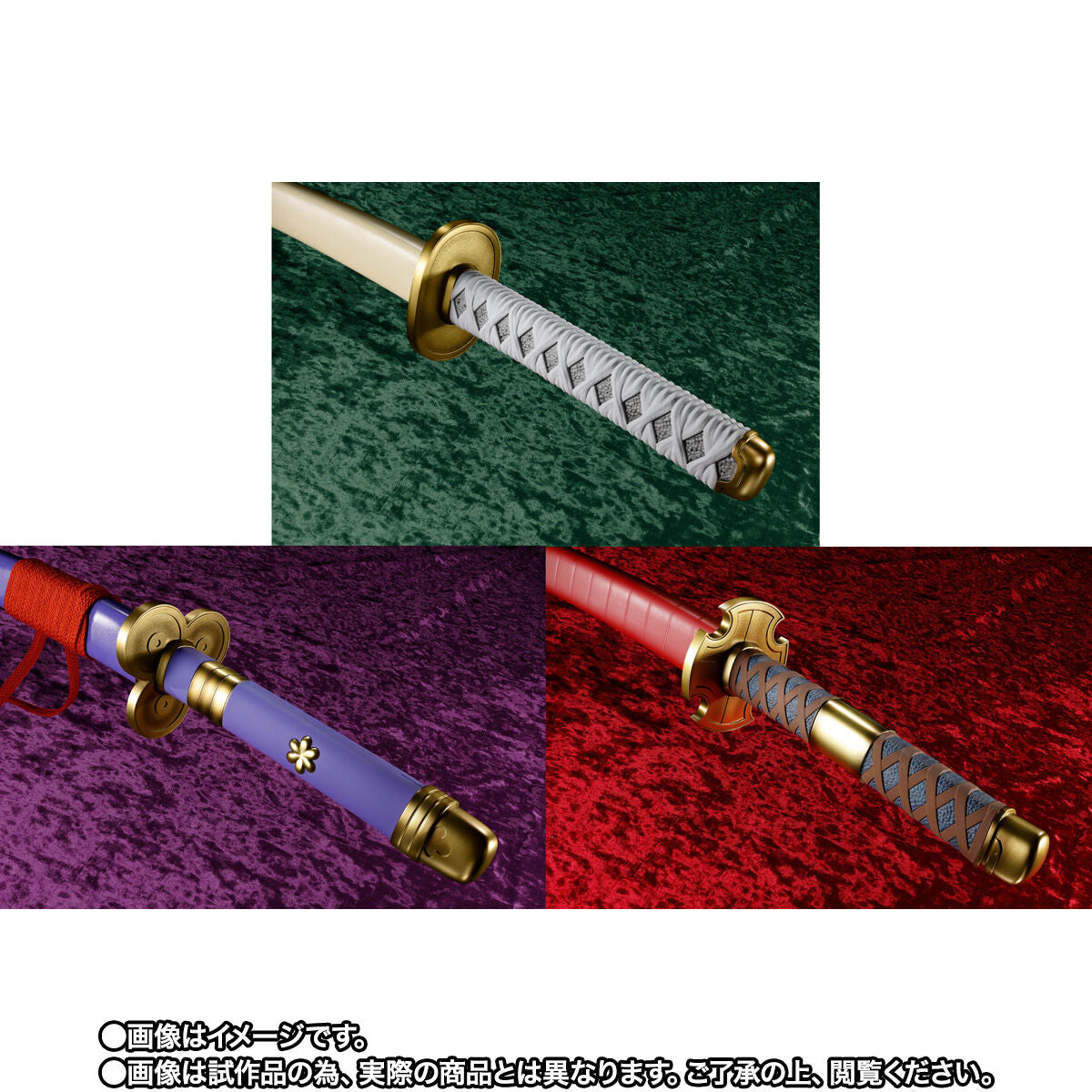 [PREORDER] One Piece Proplica Roronoa Zoro Authentic Three - Sword Style Set