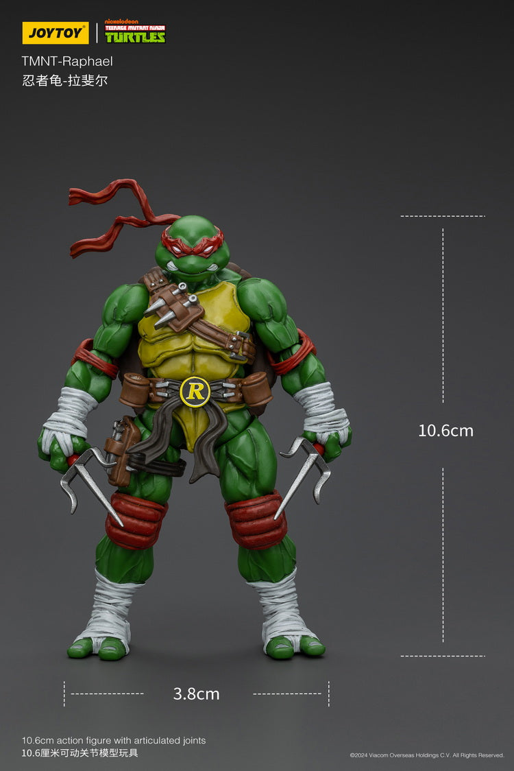 Preorder JoyToy 1/18 Scale Teenage Mutant Ninja Turtles Raphael Action Figure