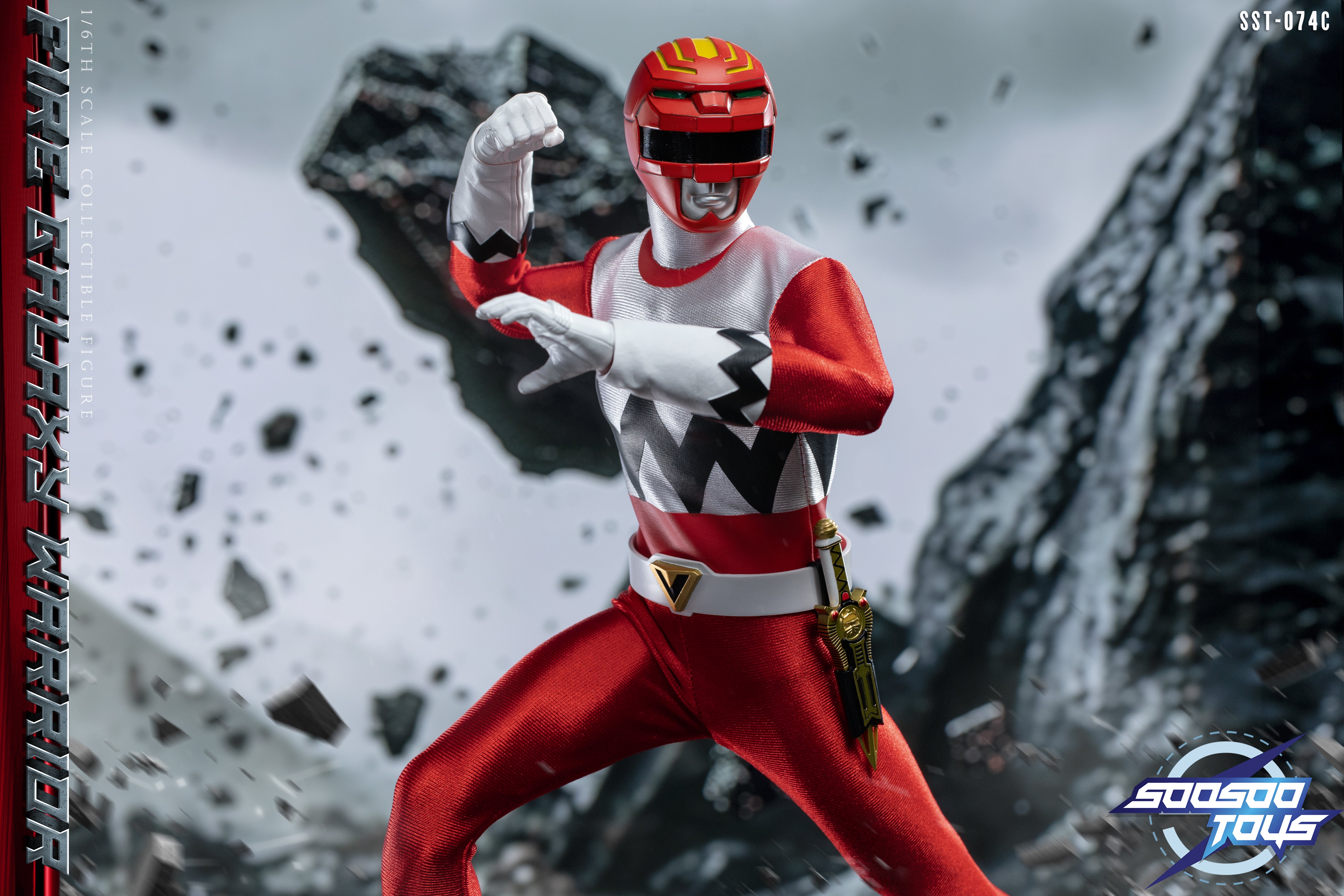 Preorder 1/6 Scale SST-074C Fire Galaxy Warrior Highly Articulated Action Figure