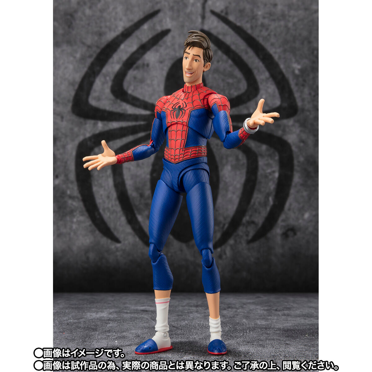 Pre - order SH Figuarts Action Figures of Peter B Parker and Mayday Parker from Spider - Verse Movies