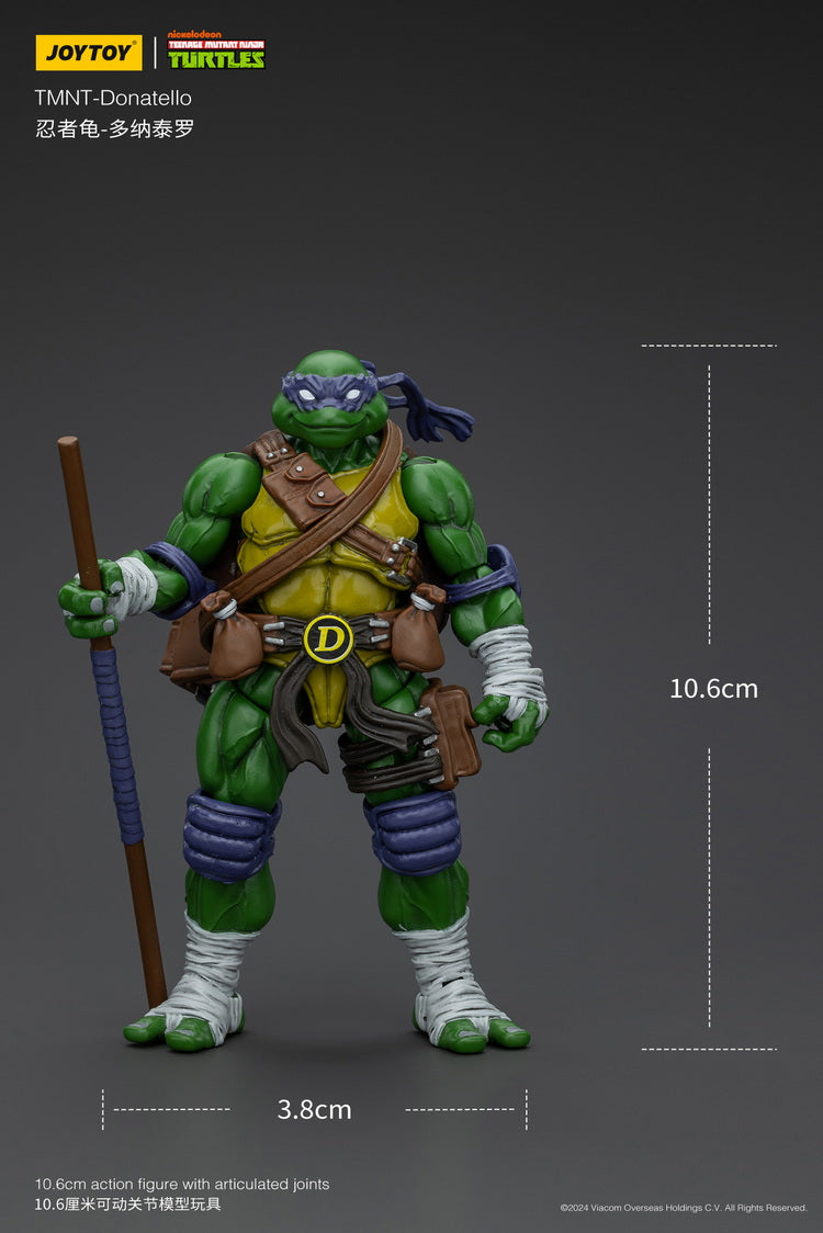Pre - order JoyToy 1/18 Scale Teenage Mutant Ninja Turtles Donatello Figure