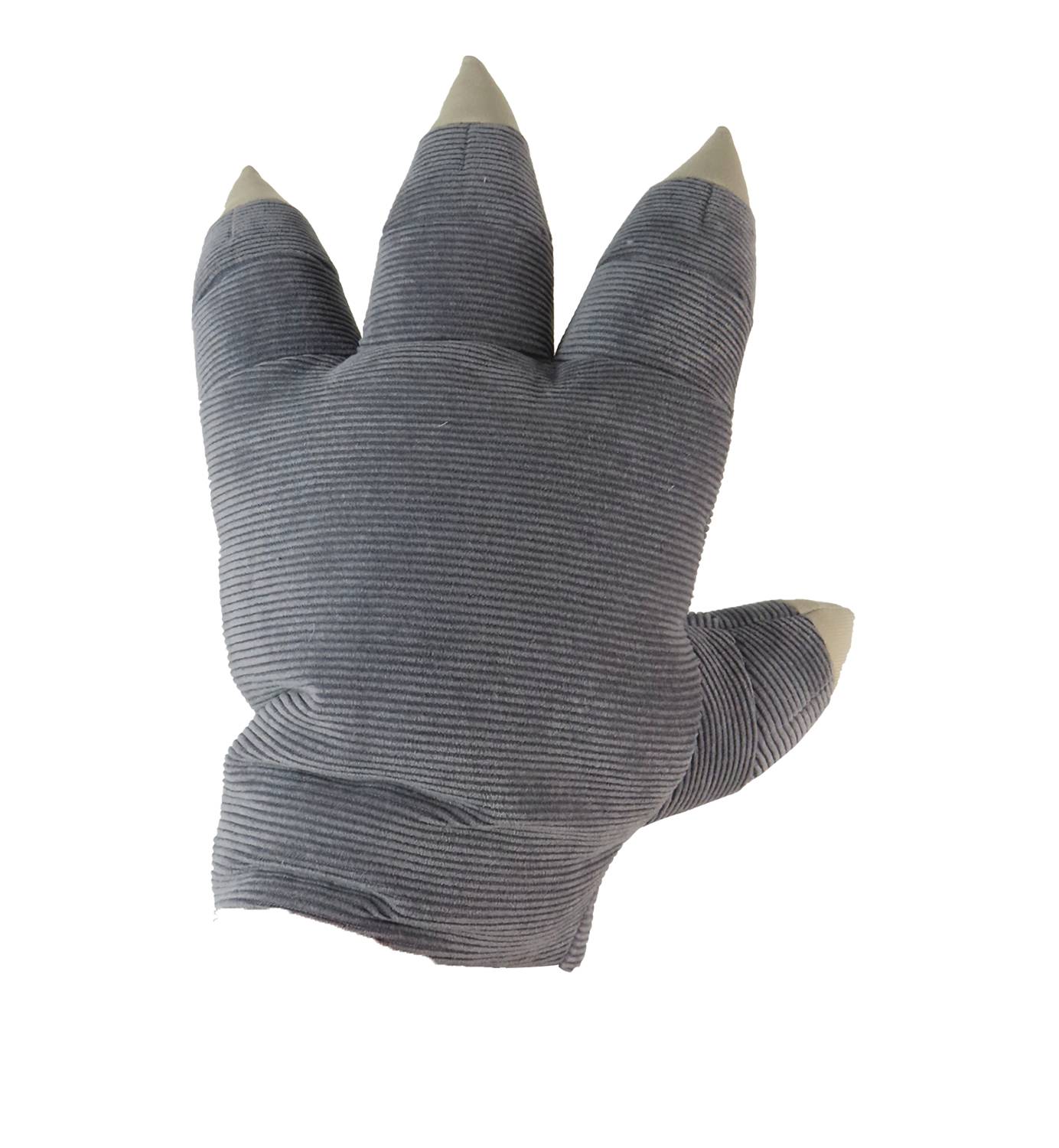 High - Quality Polyester Godzilla Gray Claws Stuffed Plush Gloves for Fans of All Ages