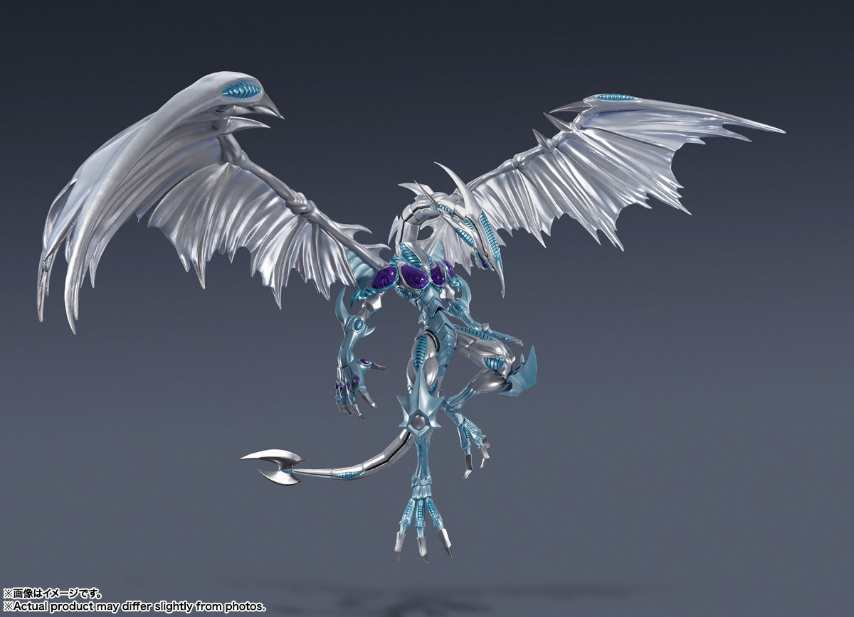 [Pre - Order] Yu - Gi - Oh! 5D's Collectible S.H. MonsterArts Stardust Dragon Action Figure