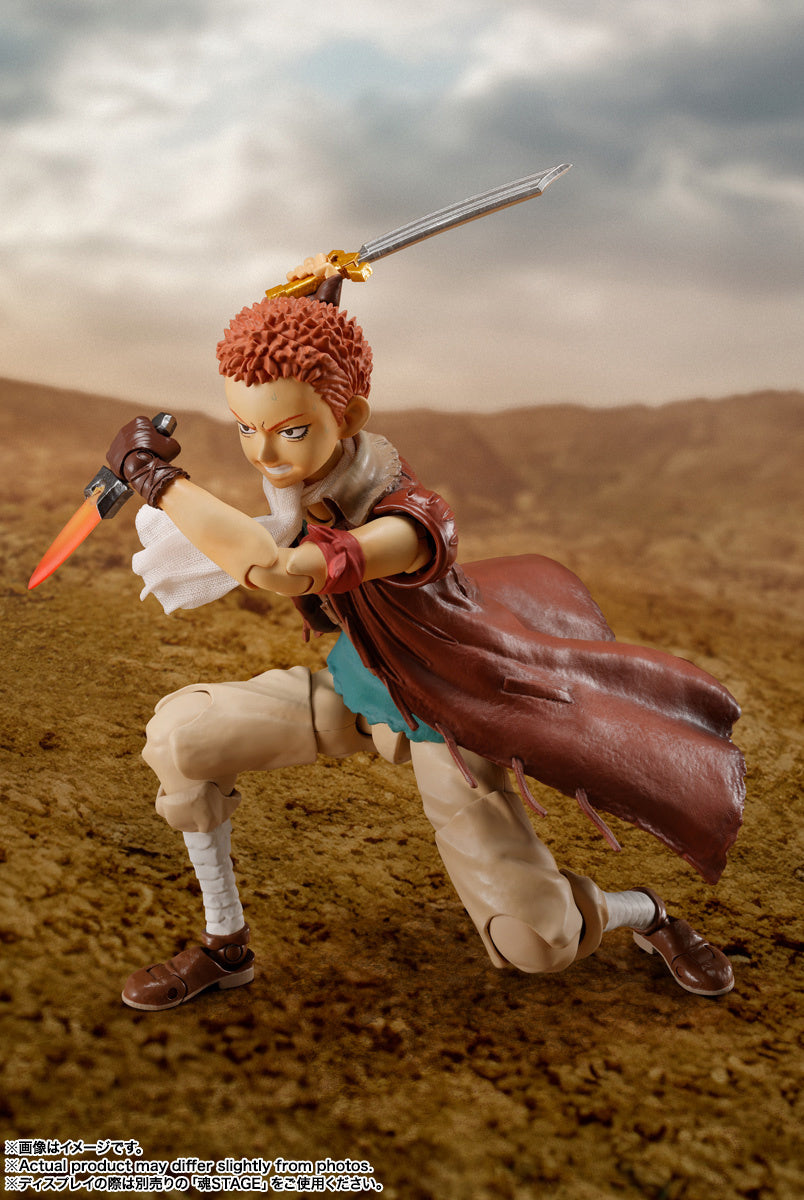 Bandai SH Figuarts Action Figure - Isidro from the Dark Fantasy Epic 'Berserk'