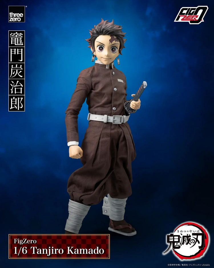 Preorder: 1/6 Scale Figzero Demon Slayer Tanjiro Kamado Action Figure