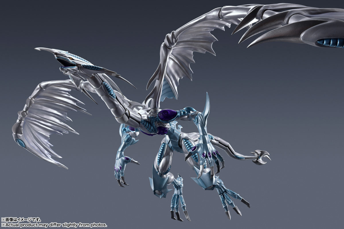 [Pre - Order] Yu - Gi - Oh! 5D's Collectible S.H. MonsterArts Stardust Dragon Action Figure